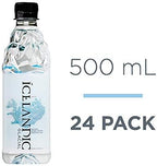 Icelandic Glacial Natural Spring Alkaline Water, 16.9 Fl Oz (Pack of 24)