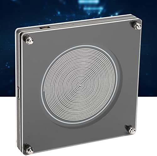 Schumann Resonance Generator 7.83HZ Generator Schumann Generator Low Frequency Therapy Device Pulse Sleep Aid ABS Silver FM783