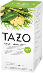 TAZO Green Ginger Tea Bags, 20 Count