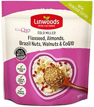 Linwoods Milled CO-Q10 Flaxseed, Almonds, Brazil & Walnuts 360g