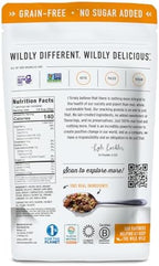 Wildway Keto Granola | Banana Nut | Grain-Free, Certified Gluten-Free Cereal | Vegan, Low Carb | No Sugar Added | Paleo-Friendly | Non-GMO Fruit & Nut Clusters | Nutrient-Rich Snack | 8 oz
