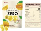 Korean Snack Sugar Free Gummy Candy, Citrus Yuja Jelly Candy, 40g (1.41oz), Pack of 10 – Zero Sugar Candy, Jelly Gummy Candy with Refreshing Citrus Flavor