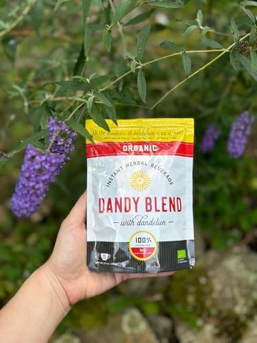 50 Cup Bag of Organic Dandy Blend Instant Herbal Beverage with Dandelion, 3.53 oz. (100g) Bag