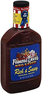 Famous Daves Sauce Bbq Sassy