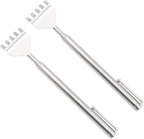 2 PCS Back Scratcher Massager Extendable Metal Handheld Hand Claw Extender for Itch Relief Retractable to 19 Inch