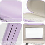 Eyeglass Case Double Sided Travel Size Cute Portable Contact Lens Box 2 in 1 Multifunction With Tool for Daily Outdoor Office