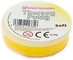 Premium Therapy Putty Squeezable Non-Toxic, Hand Exercise, Anti-Stress for Adults & Children (Yellow - Soft)