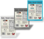 GrazeOn Beef Jerky Crisps Variety Pack - High Protein, No Sugar, Crunchy Air-Dried Meat Snack, All-Natural, Low Carb, Keto, Paleo, Whole30, Protein Pack Jerky Sampler with Salt, Salt and Pepper, Natural - 2.0 oz (Pack of 3)