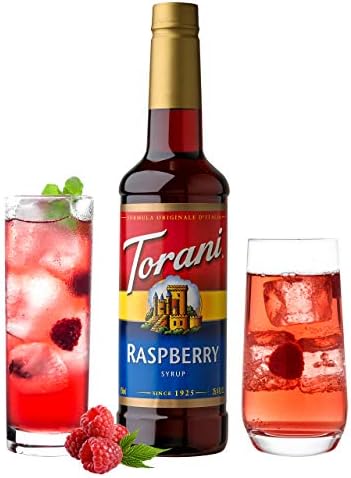 Torani Syrup, Raspberry, 25.4 Ounces (Pack of 4)