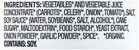Better Than Bouillon Organic Vegetable Base, Made from Seasoned & Concentrated Vegetables, Organic & Vegan, Makes 9.5 Quarts of Broth, 8 OZ Jar (Single)