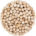 Bayside Candy Dry Roasted White Italian-Style Chickpeas – Crunchy Savory Snack (1LB)