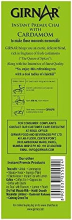 Girnar Instant Chai/Tea Premix With Cardamom, 10 Sachet Pack