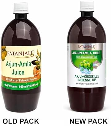 Patanjali Arjun Amla Juice 500 ml / 16.90 fl oz
