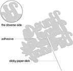 Have a Dope Birthday Cake Topper Green Glitter Pot Leaf Weed Leaves Happy Birthday Cake Decoration Marijuana Dope 420 Birthday Party Supplies for Man Women