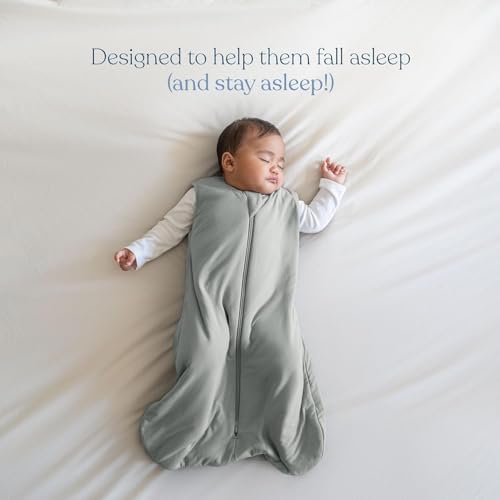 HALO SuperSoft Bamboo Wearable Blanket 1.5 TOG – Buttery Soft, Plush Baby Sleep Sack for Newborns, Infants & Toddlers, Hip-Healthy Design, Machine Washable, 12-18 Months, Large, Oat