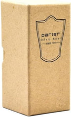 Parker 100% Black Badger Bristle Shaving Brush with White Handle–Extra Dense Badger Bristles Shave Brush Create a Superior Lather–Brush Stand Included