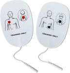 XFT AED Trainer Pads, 5 Pairs Practice Trainer Pads for XFT Mini AED Trainer Pads (Adult & Child Pads), Use for XFT-D0009, XFT-120N, XFT-120NB, XFT-120GA, Replacement AED Trainer Pads