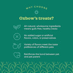 Oxbow Simple Rewards Apple Banana Treats, Timothy Hay Guinea Pig & Bunny Treats, Pet Snack, Made with Oxbow Guinea Pig Hay, Made in USA, Timothy for Rabbit, 3 oz Bag