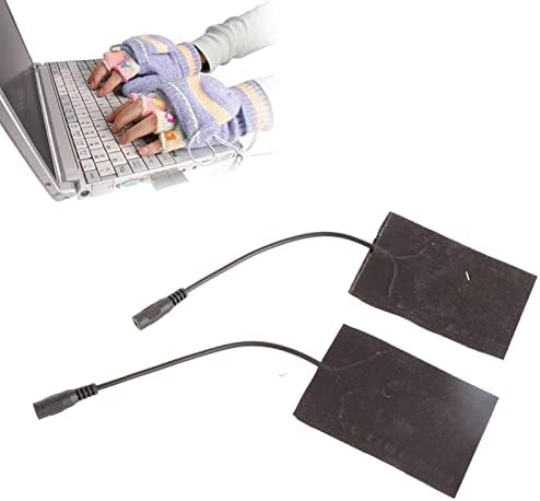 VBESTLIFE 5V Carbon Fiber Heating Pad, Portable Electric USB Heating Pad Hand Abdomen Fever Heat Mat