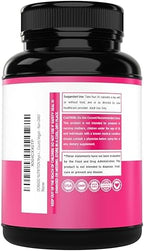 Myo-Inositol & D-Chiro Inositol Supplement For Women (120 Capsules, 2050mg Per Serving Ideal 40:1 Ratio Myo Inositol) Hormone Balance for Women - Third Party Tested, Vegan Safe & USA Made - 120 Count