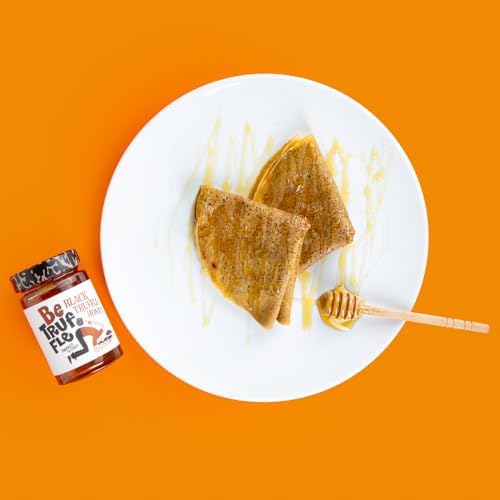 Be Truffle - Black Truffle Honey 4,2 OZ - 120g - 100% Made in Italy - Gluten-Free, Cholesterol-Free