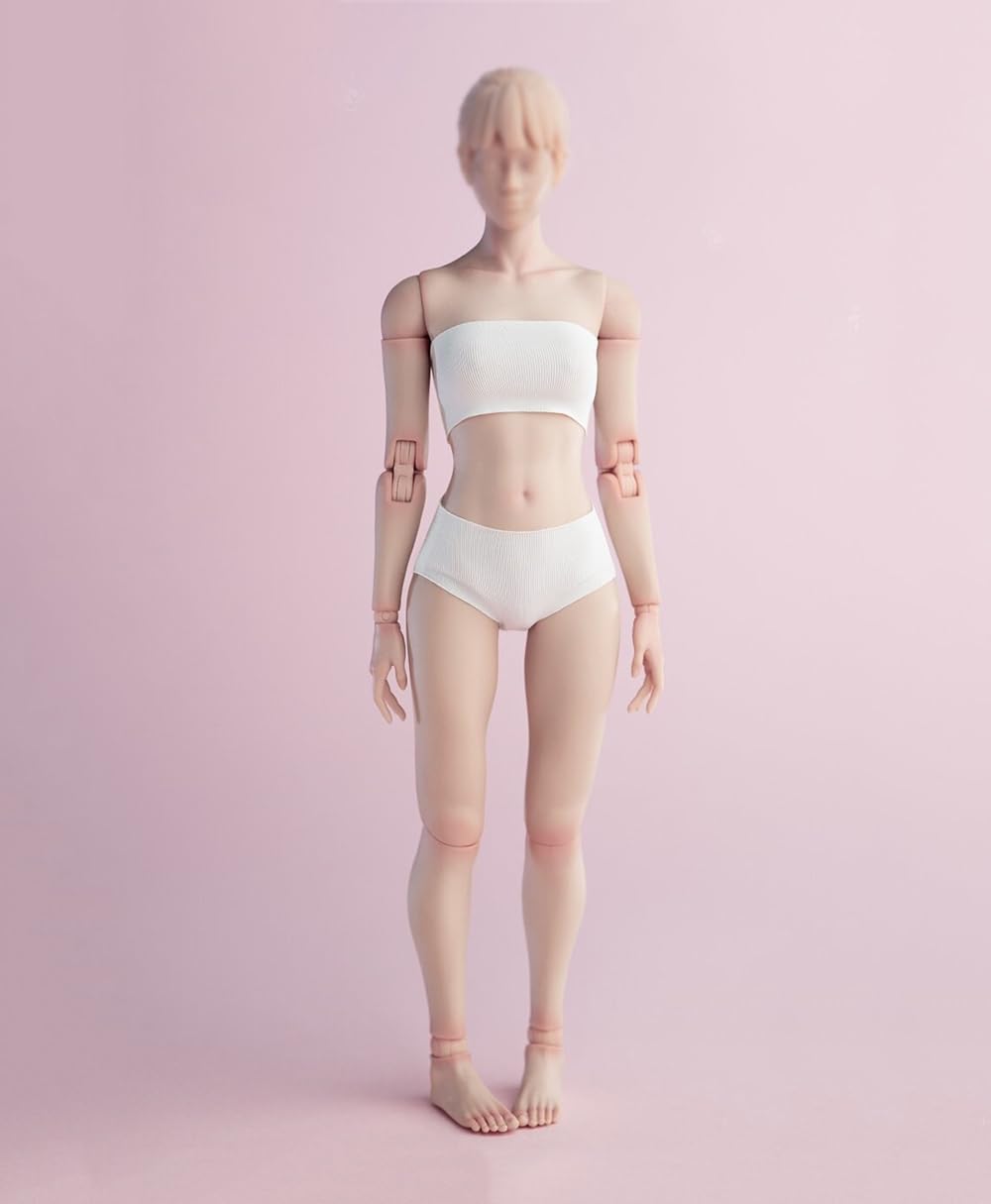 1/6 Scale Female Body,12inch Worldbox Female Joint Flexible Pale Suntan Skin Action Figure Body Collection (Pale Skin, Standard Version)