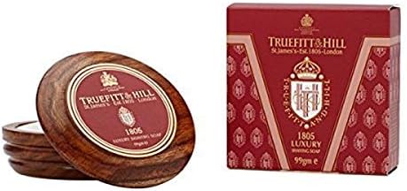 Truefitt & Hill Luxury Shave Soap in Wooden Bowl- 1805 (3.3 oz)
