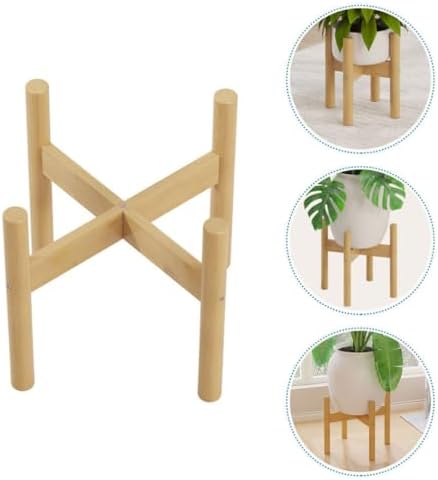 Plant Stand for Indoor Use Cross-shaped Flower Rack for Spaces Planter Holder for Desktop Balcony and Windowsill Decor