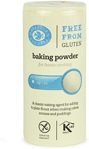Doves Farm Organic Baking Powder (130g) - Pack of 2