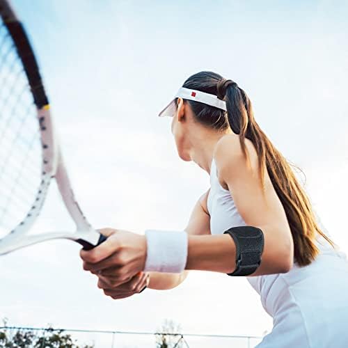 Elbow Pad,Tennis Elbow Braces (1 Pair) for Tendonitis and Tennis Elbow Pad Guard,Golfers Elbow Forearm Brace Straps for Men and Women,Neoprene Wraps Support Band Relief, baseball Lacrosse Arm Pads