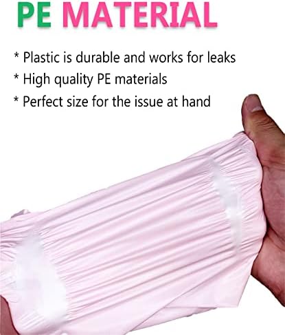 Sanitary Napkin Disposal Bags - Block Odors, Great Adhesion, Perfect Size - Feminine Hygiene Disposal Bags for Tampons and Pads Pink 100Pcs