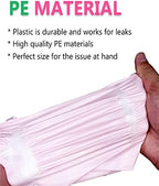 Sanitary Napkin Disposal Bags - Block Odors, Great Adhesion, Perfect Size - Feminine Hygiene Disposal Bags for Tampons and Pads Pink 100Pcs