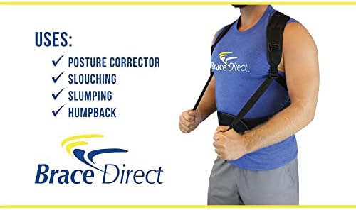 Brace Direct Rigid Posture Corrector TLSO Plus Hot/Cold Pack Insert