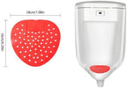 5 Pack Urinal Screen Deodorizer Anti-Splash Urinal Cakes Odor Protection Mat Flower Blossom Scent Air Freshener for Waterless Urinal Plastic Urinals Wall Mount Outdoor Toilet Ceramic Urinals