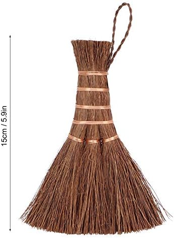 Household Supplies Decoration to Ward Off Evil Spirits for Infants Bedrooms and Tea Sets Made of Premium Tendrils Coir Fiber Mini Broom for Tea Trays Hanging