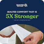 Quilted Northern Ultra Soft & Strong Toilet Paper, 9 Mega Rolls = 36 Regular Rolls, 5X Stronger*, Premium Soft Toilet Tissue