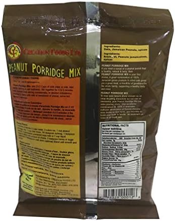 Jamaican Peanut Porridge Mix Morning Cereal Pack of 3