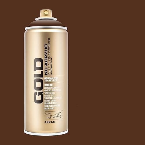 Montana Cans GOLD Spray Paint, 400ml, Cacao, MXG-G8120