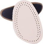 6 Pairs Front Half Shoe Insoles Comfort Forefoot Pads Ball of Foot Cushions Forefoot Support Insoles Pain Relief Foot Pads Unisex Shoe Inserts for Women Men