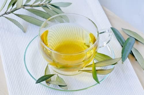 Olive Leaf 3 ounces , Olive Leaf Tea , Olive Dried Whole Leaves, Hojas De Olivo Natural Seco , Te De Olivo , Olea Europaea , Olive Leaf Greek Tea , Resealable Bag , 3 oz. , Olive Leaves Tea, Product From Greece, Packaged in the USA
