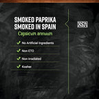 Frontier Co-op Ground Smoked Spanish Paprika, 1lb Bulk Bag - Smoked Paprika Powder Seasoning