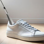 Essential Medical Supply Deluxe 2 Pack of Long Handle 24in Shoehorns with Spring Flex End for Easier Shoe - No Bend Device to More Easily Put on Shoes for Seniors and Anyone