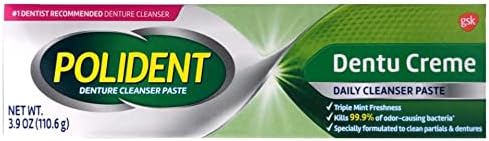 Polident Dentu-Creme, 3.9-Ounce (Pack of 6) by GlaxoSmithKline