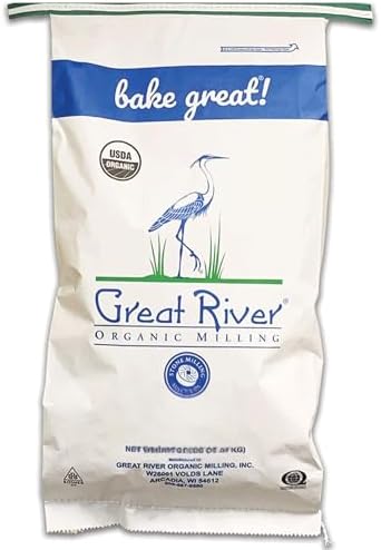 Great River Milling Organic Steel Cut Oats | Whole Grain, Non-GMO, Kosher | Hearty Healthy | Rich Texture & Flavor | Perfect for Oatmeal, Porridge, Granola & Baking | 25 Lb