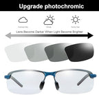 YIMI Polarized Photochromic Driving z87 Sunglasses For Men Women Day and Night safety glasses