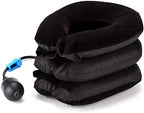 SGerste Soft Air Inflatable Pillow Cervical Neck Head Pain Relief Traction Support Brace Device