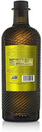 Carapelli - Oro Verde Extra Virgin Olive Oil: First Cold-Pressed EVOO – 33.8 Fluid Ounces (1 Liter)