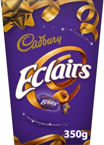 Cadbury Chocolate Eclairs Carton 350g (Pack of 1)