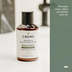 Cremo Cedar Forest Beard & Scruff Softener, Softens and Conditions Coarse Facial Hair of all Lengths in Just 30 Seconds, 6 Fluid Ounce