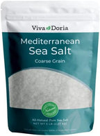 Viva Doria Mediterranean Sea Salt, Coarse Grain, 5 lb